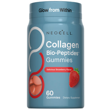 NeoCell Collagen Peptides Gummies | 60 Count | Types I & III | Advanced Formula Supplement | for Women and Men NeoCell buy australia supplements