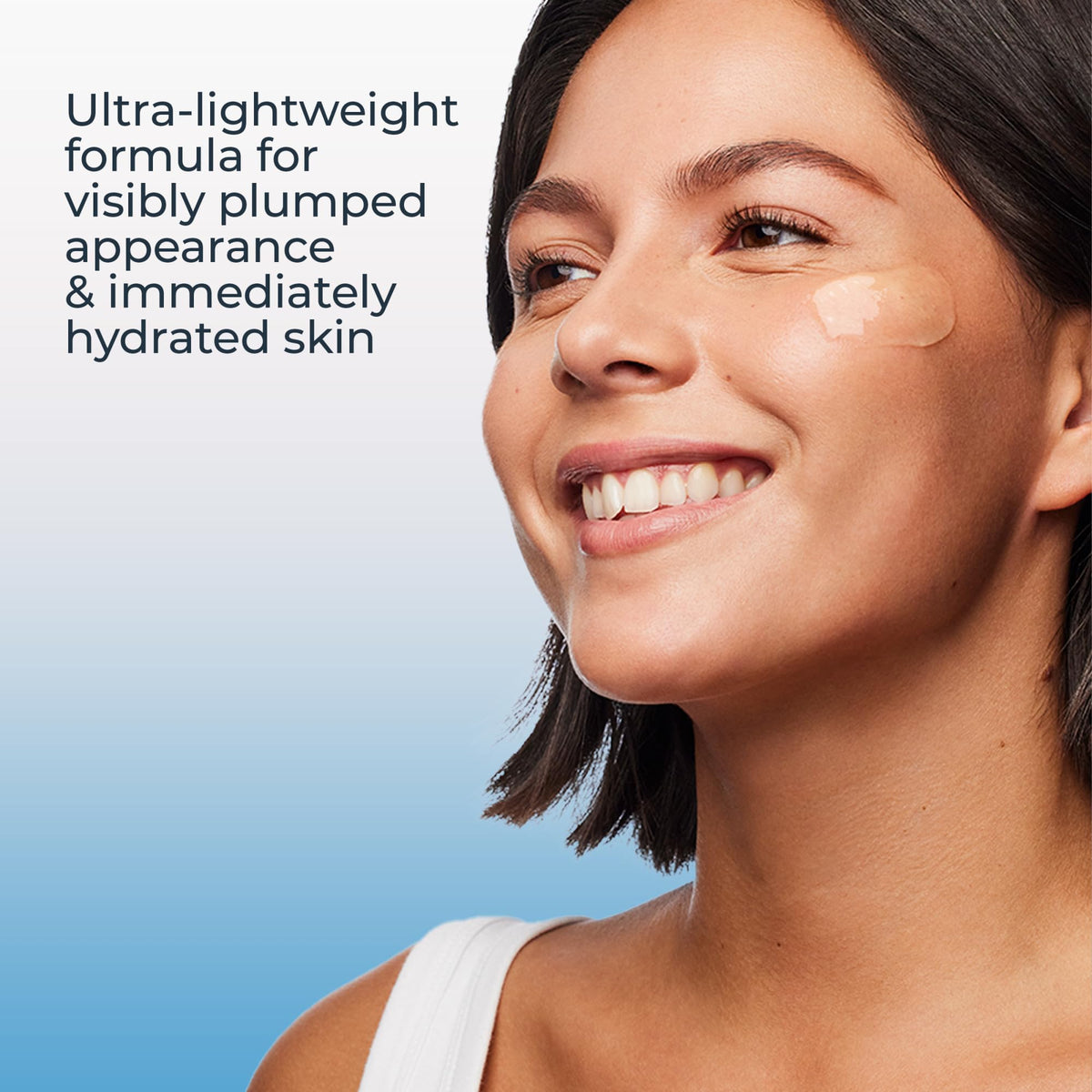 Eucerin Immersive Hydration Smoothing Face Serum, Ultra-Lightweight Hyaluronic Acid Serum Reduces the Look of Fine Lines and Wrinkles, 1 Fl Oz Bottle Eucerin