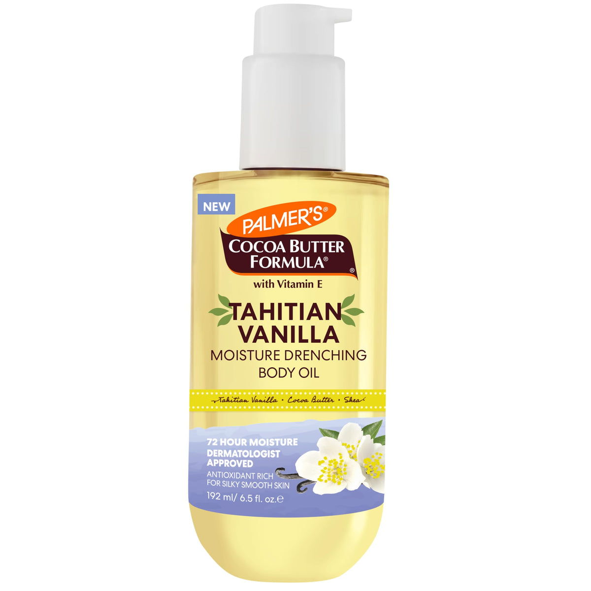 Palmer's Tahitian Vanilla Body Oil, Cocoa Butter Formula (6.5 Fl Oz) Palmer's