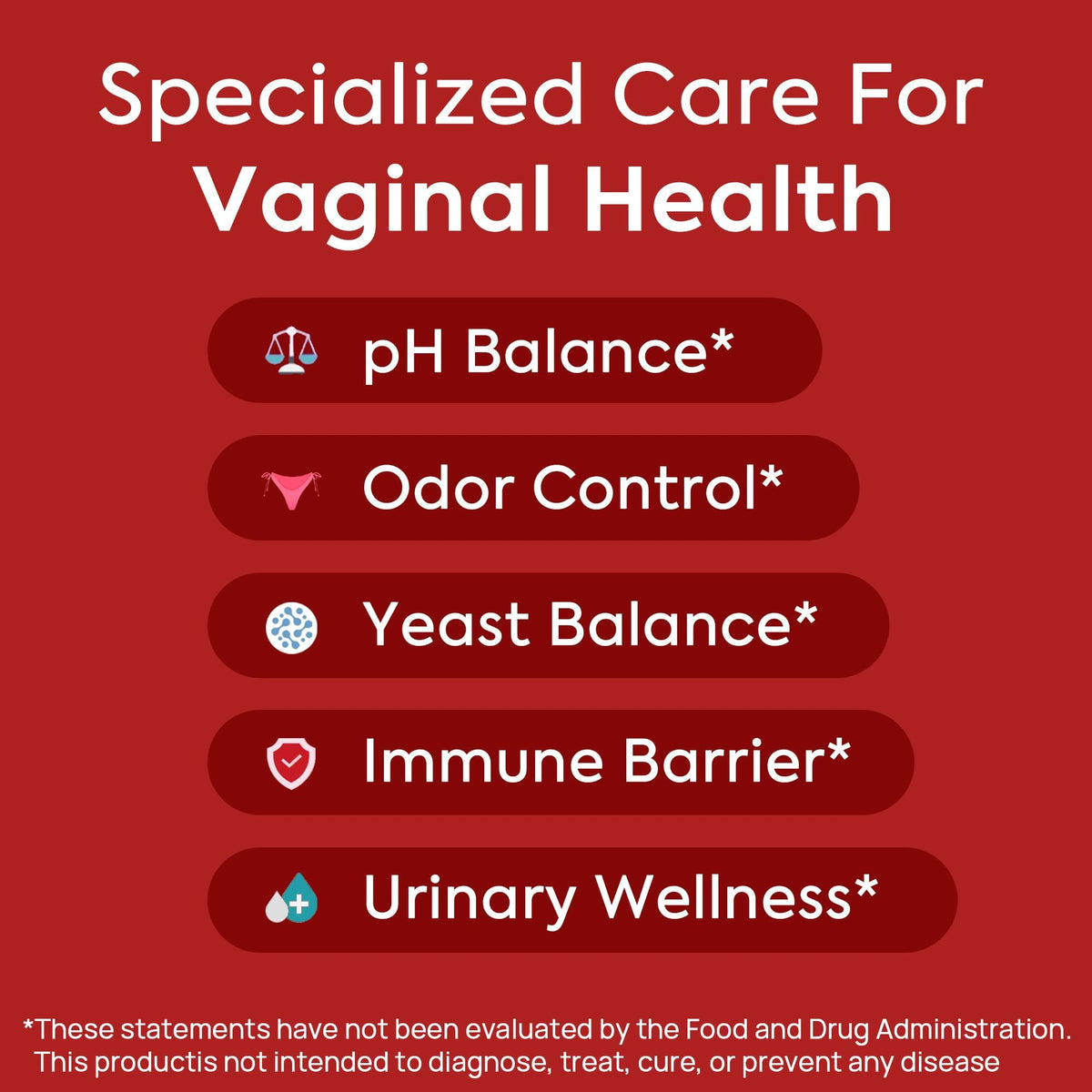 HerAure Vaginal Probiotics for Women - pH Balance, Healthy Vaginal Odor, Vaginal Flora, Yeast Balance, Women Probiotics and Prebiotics, Immune Support HerAuré