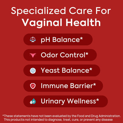 HerAure Vaginal Probiotics for Women - pH Balance, Healthy Vaginal Odor, Vaginal Flora, Yeast Balance, Women Probiotics and Prebiotics, Immune Support HerAuré