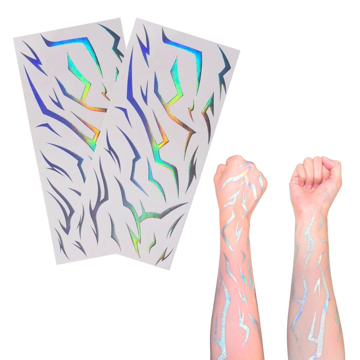 Vagilelf 50 Counts K-Style Demon Mark Tattoos for Theme Party Decorations Vagilelf