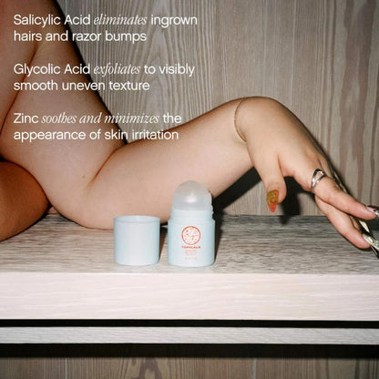 Topicals, High Roller Ingrown Hair Serum, Soothes Irritated Skin, 1.7 Fl Oz Topicals
