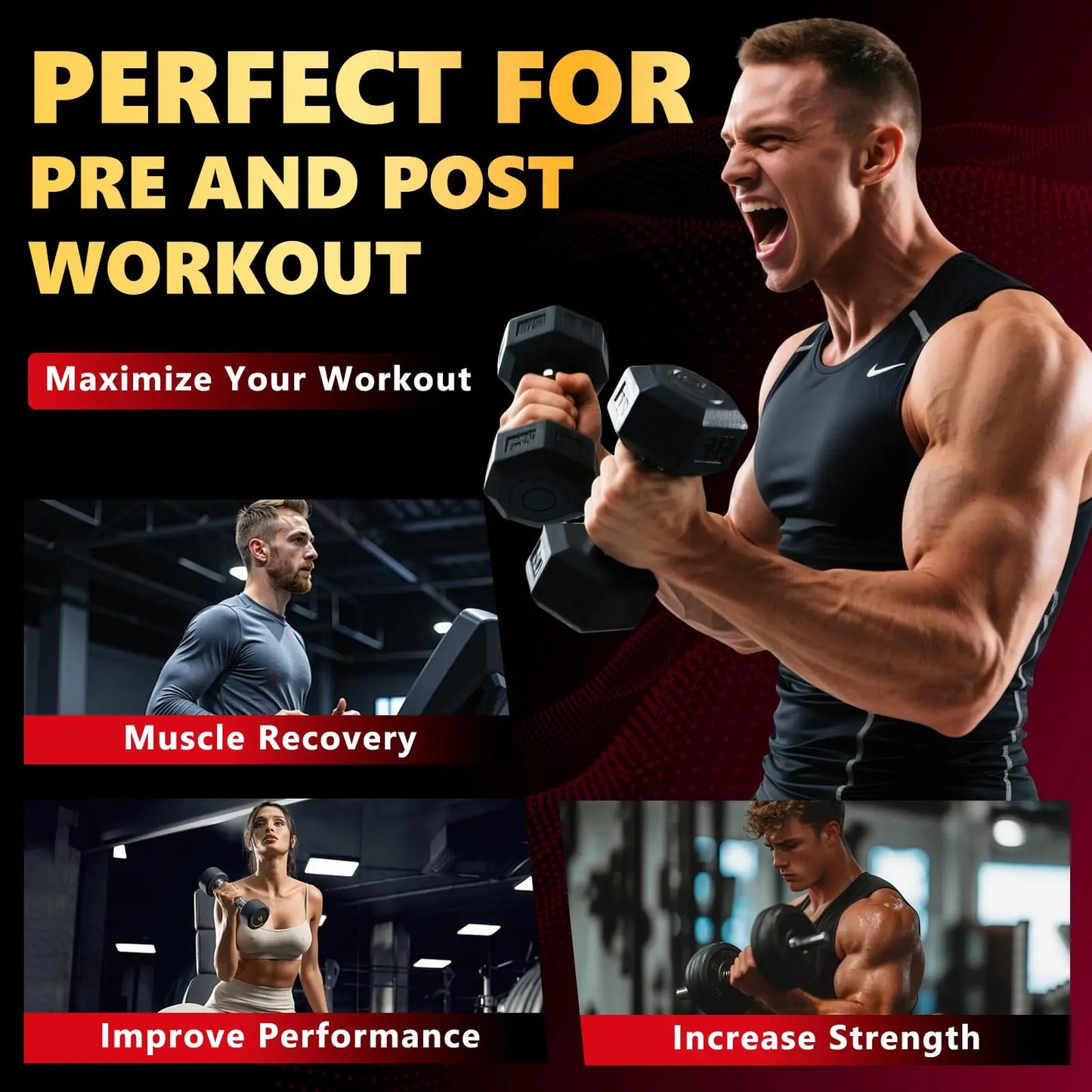 ZELKORE Creatine Monohydrate Gummies 6000mg for Men & Women, Sugar Free Creatine Gummy for Pre & Post Workout, High Absorption Supplement with BCAA, Support Boost Strength, ZelKore