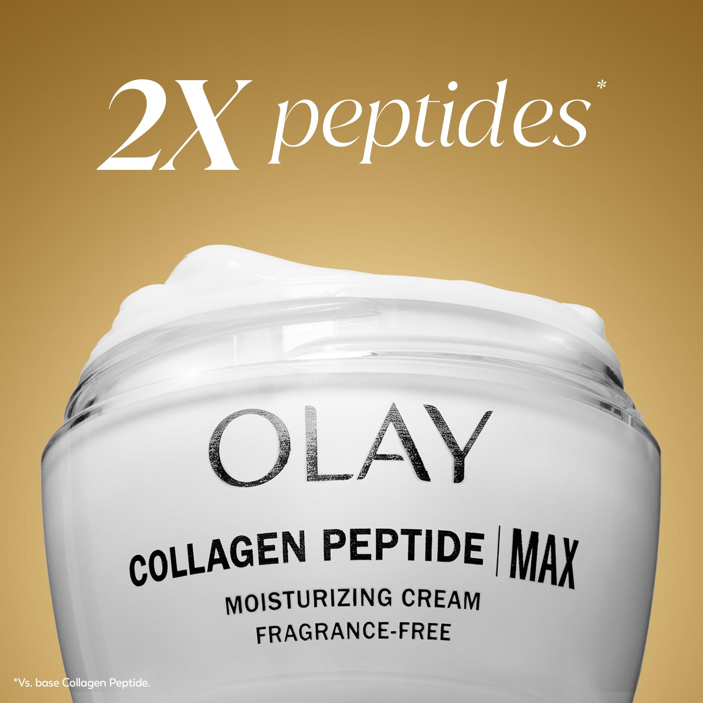 Olay Collagen Peptide Face Moisturizer, Firming Cream for Women, Fragrance-Free, Non-Greasy - Hydrating, Anti-Aging, Anti-Wrinkle Olay