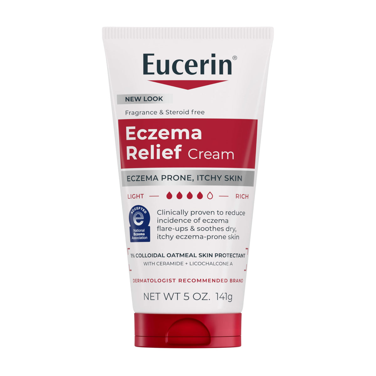 Eucerin Eczema Relief Body Cream with Colloidal Oatmeal, 5 OZ Eucerin