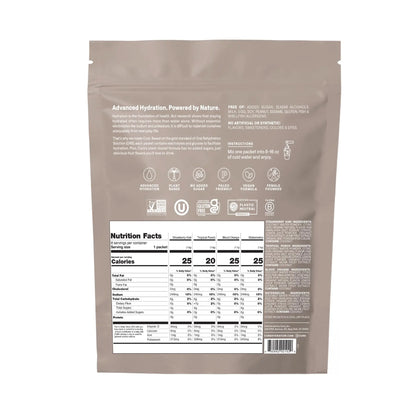 Cure Hydration | Plant-Based Electrolyte Drink Mix | No Added Sugar | FSA-HSA | Dehydration Relief Powder Made with Coconut Water | Non-GMO | Vegan Cure Hydration