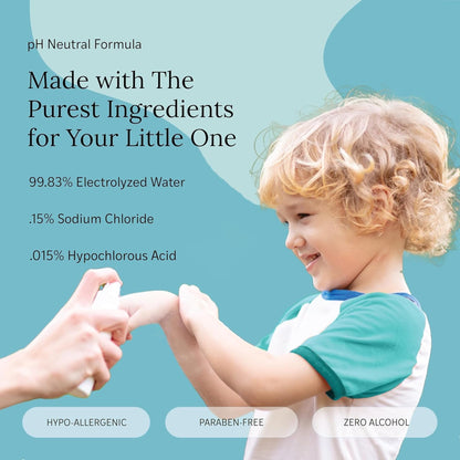 Littley Infant & Toddler Hand Cleanser | HOCl Spray | 2 oz LITTLEY