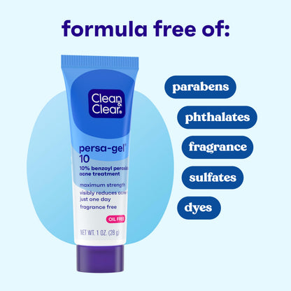 Clean & Clear Persa-Gel 10 Acne Spot Treatment, 1 fl. oz Clean & Clear