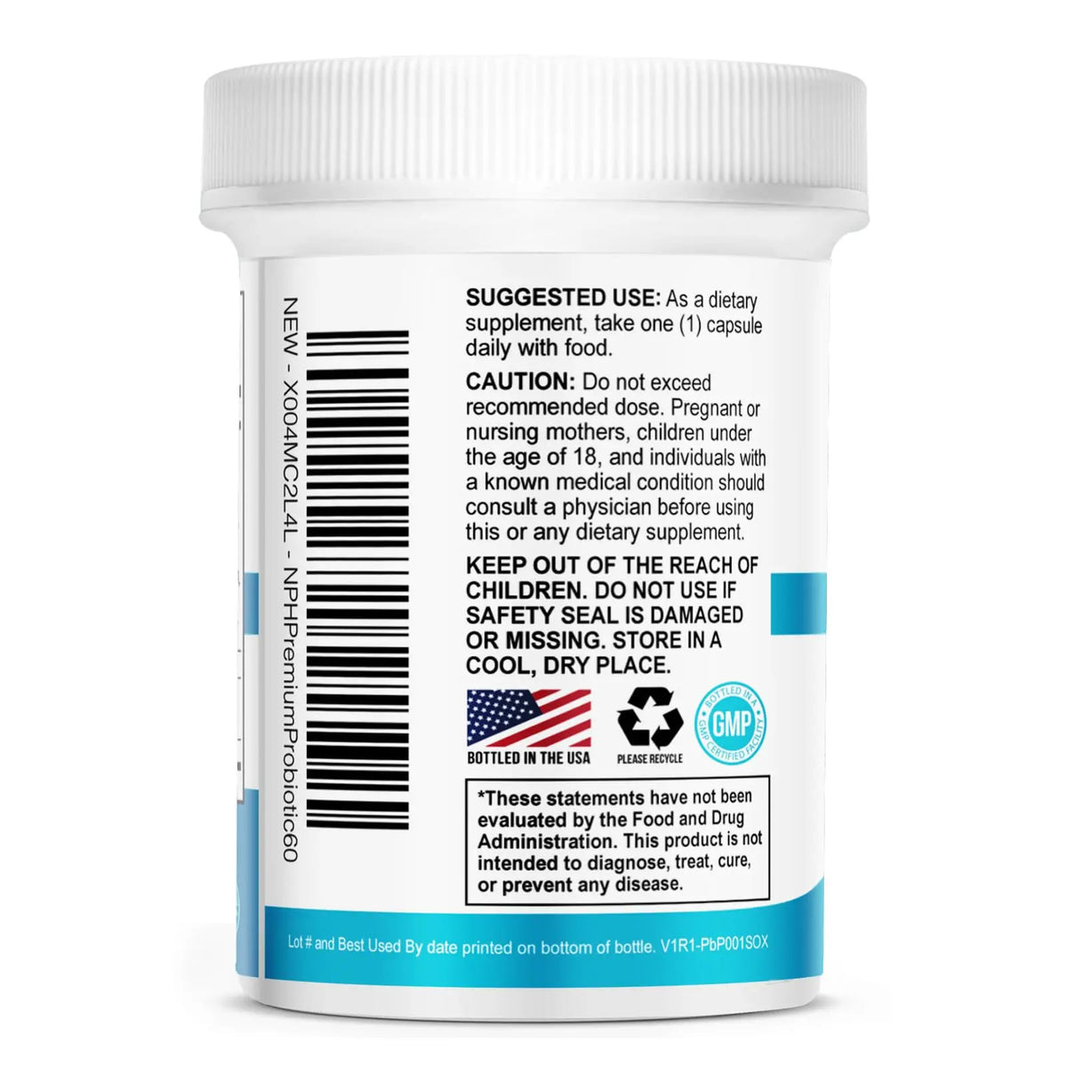 Nature's Physician Probiotics - 100 Billion CFU Per Capsule - 16 Strains + Prebiotics - Best Probiotic Supplement for Women & Men - Supports Immune, Nature's Physician