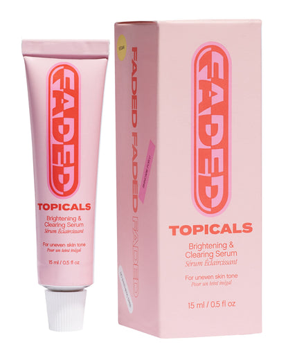 Topicals, Faded Brightening Serum, Reduces Discoloration, 0.5 Fl Oz Topicals