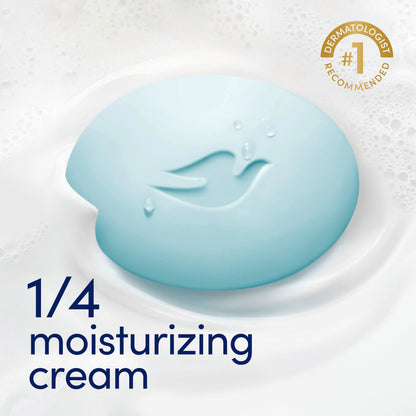 Dove Beauty Bar Soap , Glacial Water & Avocado Oil, I 6 Count 3.75 oz Dove