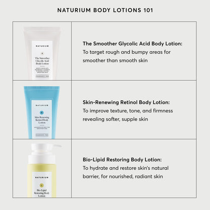 Naturium Bio-Lipid Restoring Body Lotion, All Day Moisture, 14 fl oz Naturium