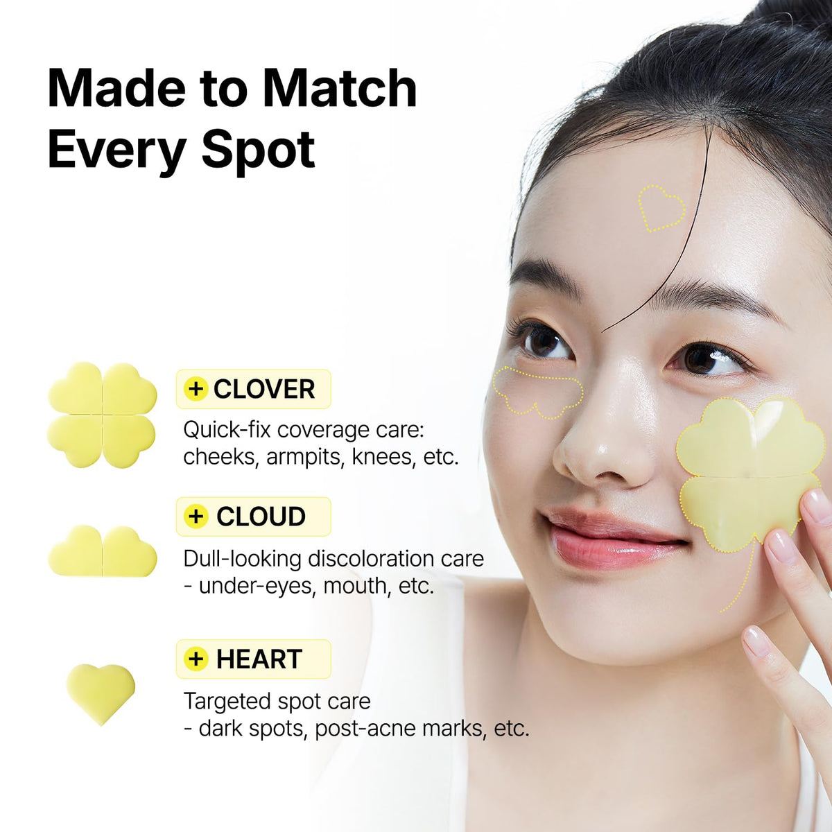 MANYO Glutathione 7 Dark Spot Serum Patch, for Uneven Skin Tone, 30 Count ma:nyo