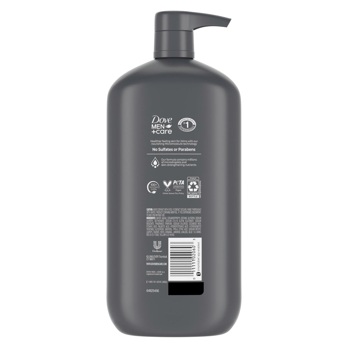 DOVE MEN + CARE Body & Face Wash Refreshing Extra Fresh Men's Body 30 oz DOVE MEN + CARE