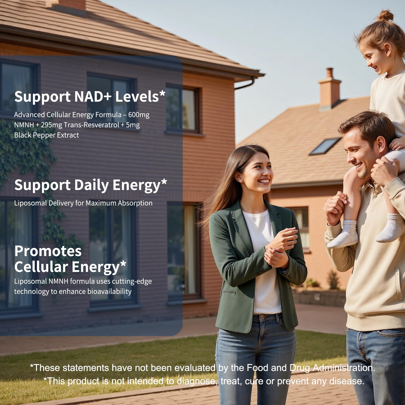 NUISM NMNH NAD+ Supplement, Liposomal 600mg NMN NAD+ and Resveratrol Complex for Cellular Energy, Healthy Aging & Metabolic Support, 90 Capsules NUISM buy australia supplements