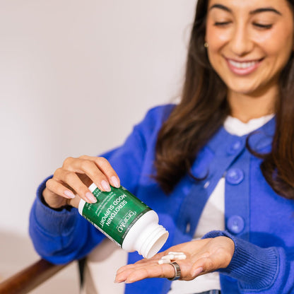 BRAINMD Dr Amen Serotonin Mood Support - 120 Capsules - Supports Healthy Serotonin Balance - Gluten Free - 30 Servings