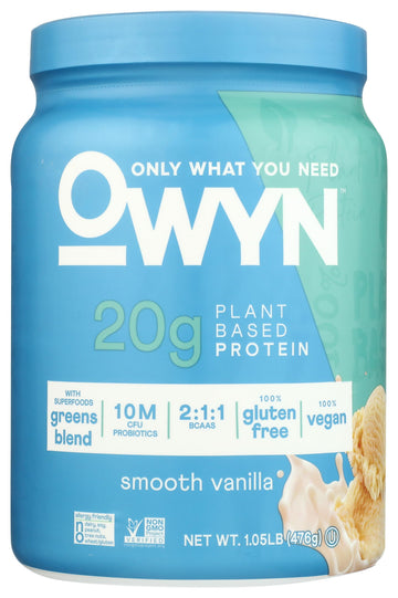 OWYN Only What You Need Plant-Based Protein Powder, Smooth Vanilla, 1.05 lbs OWYN Only What You Need buy australia supplements