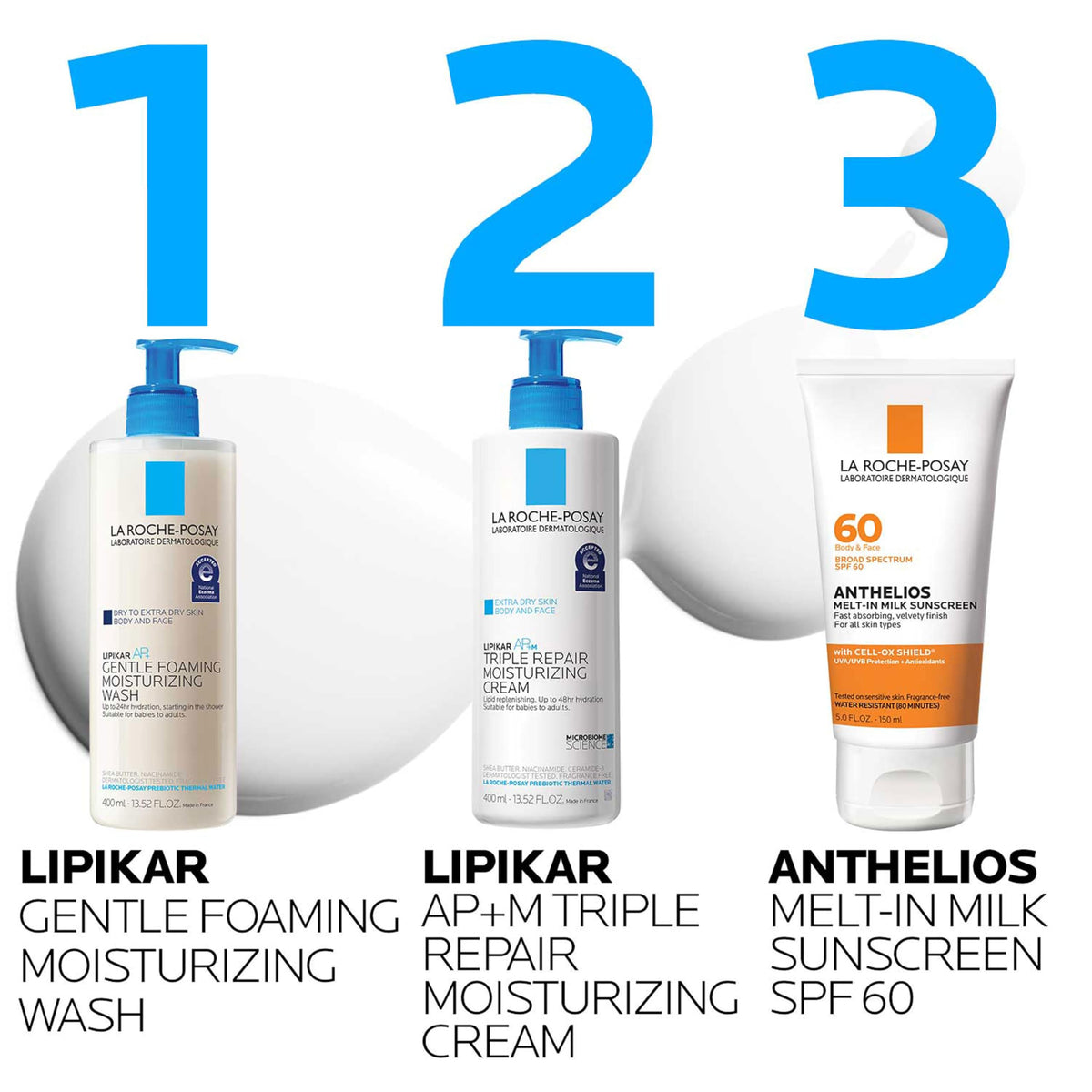 La Roche-Posay Lipikar AP+ Gentle Moisturizing Body Wash, 13.52oz La Roche-Posay