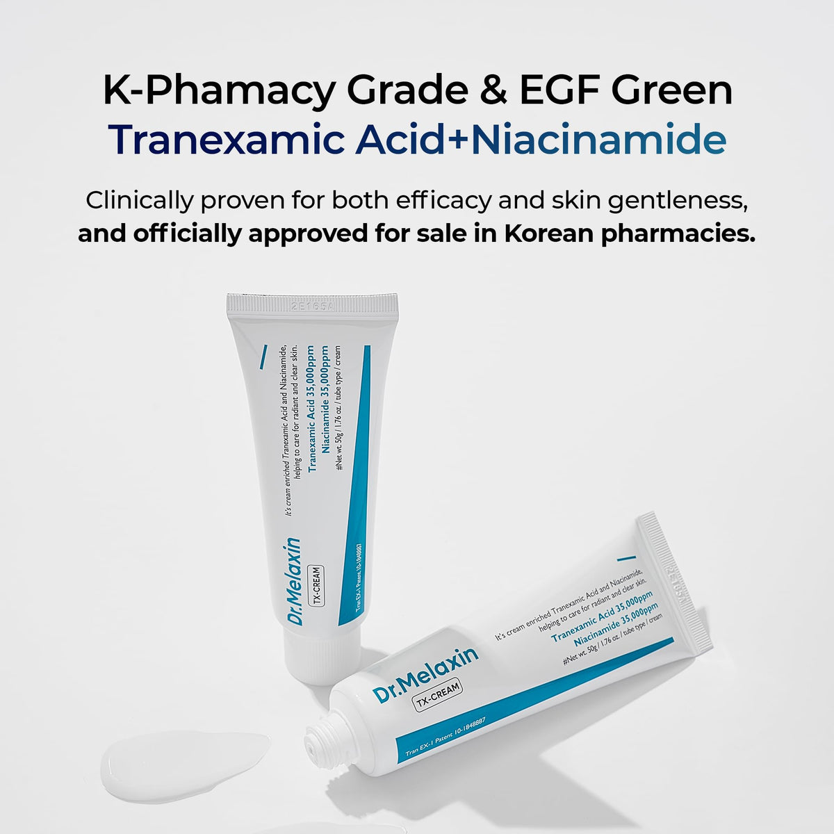 DR.Melaxin TX Tranexamic Acid CREAM | Skin freckle Cream, Blemishes, Anti-pigmetation korean skin care | Korean Cosmetics | 1.7 fl oz (50 ml) Dr.Melaxin