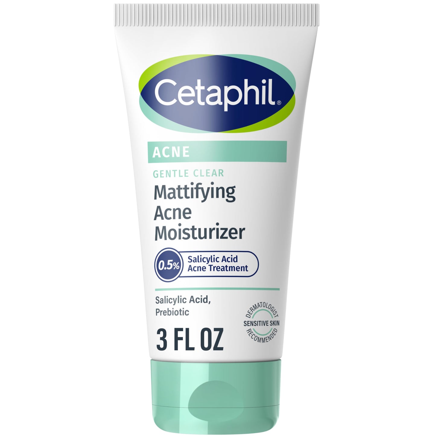Cetaphil Face Moisturizer, Gentle Clear Mattifying Acne Moisturizer With 0.5% Salicylic Acid Cetaphil