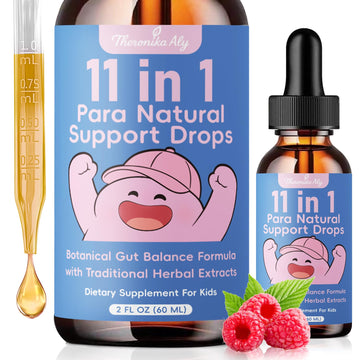 Theronika Aly Parasite Cleanse for Humans & Kids – Advanced Herbal Blend with Black Walnut, Wormwood, Clove, Digestive & Gut Balance Support, Alcohol-Free Liquid Drops, 30 Servings Theronika Aly buy australia supplements