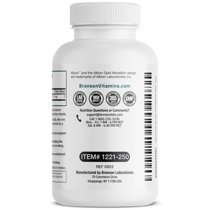 Bronson Boron 3 MG Chelated Superior Absorption Supports Bone Health Trace Mineral, Non-GMO, 250 Vegetarian Tablets Bronson