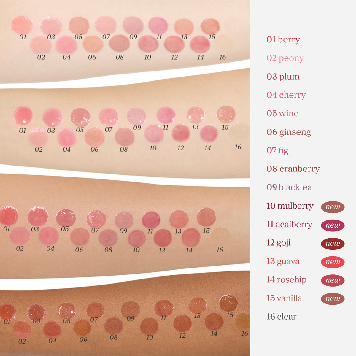 NOONI Korean Lip Oil - Applewine - Plumping & Hydrating Tinted Lip Gloss NOONI