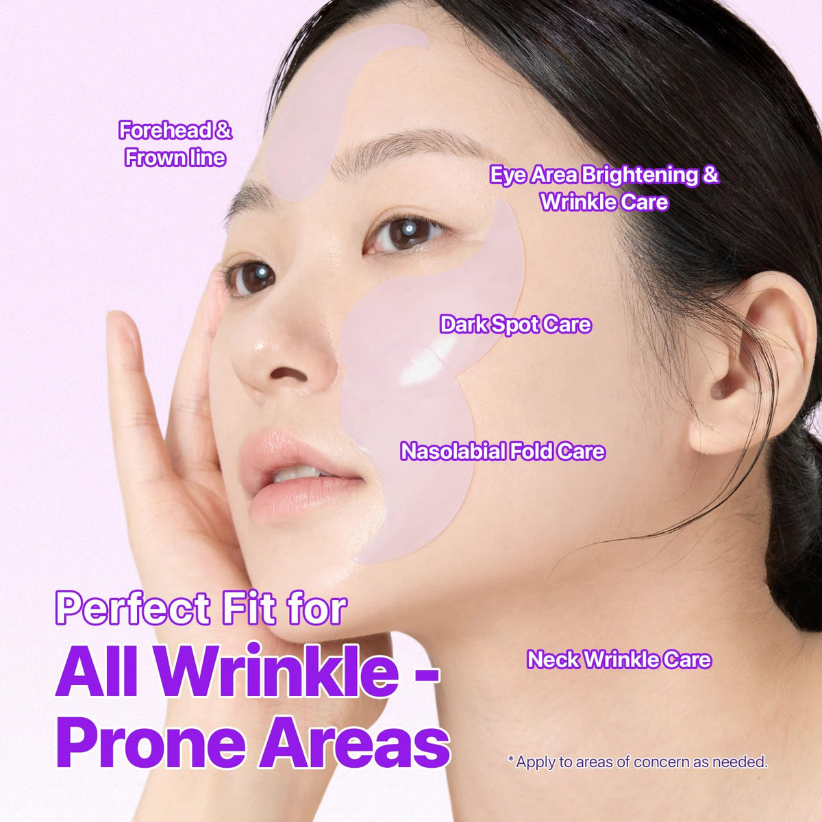 EIOM Botide Peptide Hydrogel Eye Patches for Dark Circles & Puffiness 60Pcs EIOM
