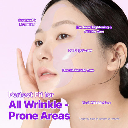 EIOM Botide Peptide Hydrogel Eye Patches for Dark Circles & Puffiness 60Pcs EIOM