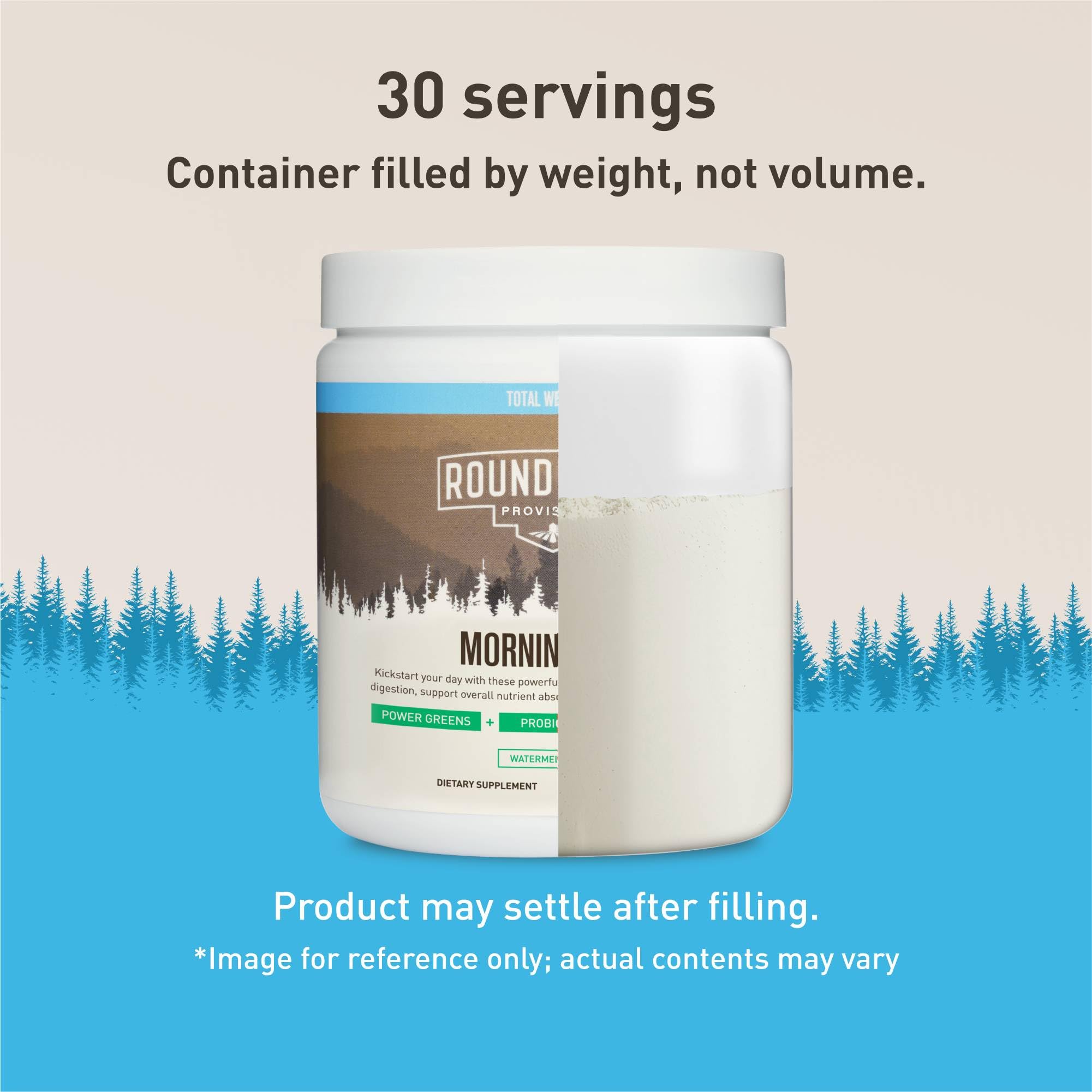 ROUNDHOUSE PROVISION Morning Kick by Chuck Norris - Watermelon Mint Flavor - Greens Superfood Powder with Probiotics, Collagen Peptides & Ashwagandha to Help Support Gut & Joint Health, 3 Pack ROUNDHOUSE PROVISION buy australia supplements