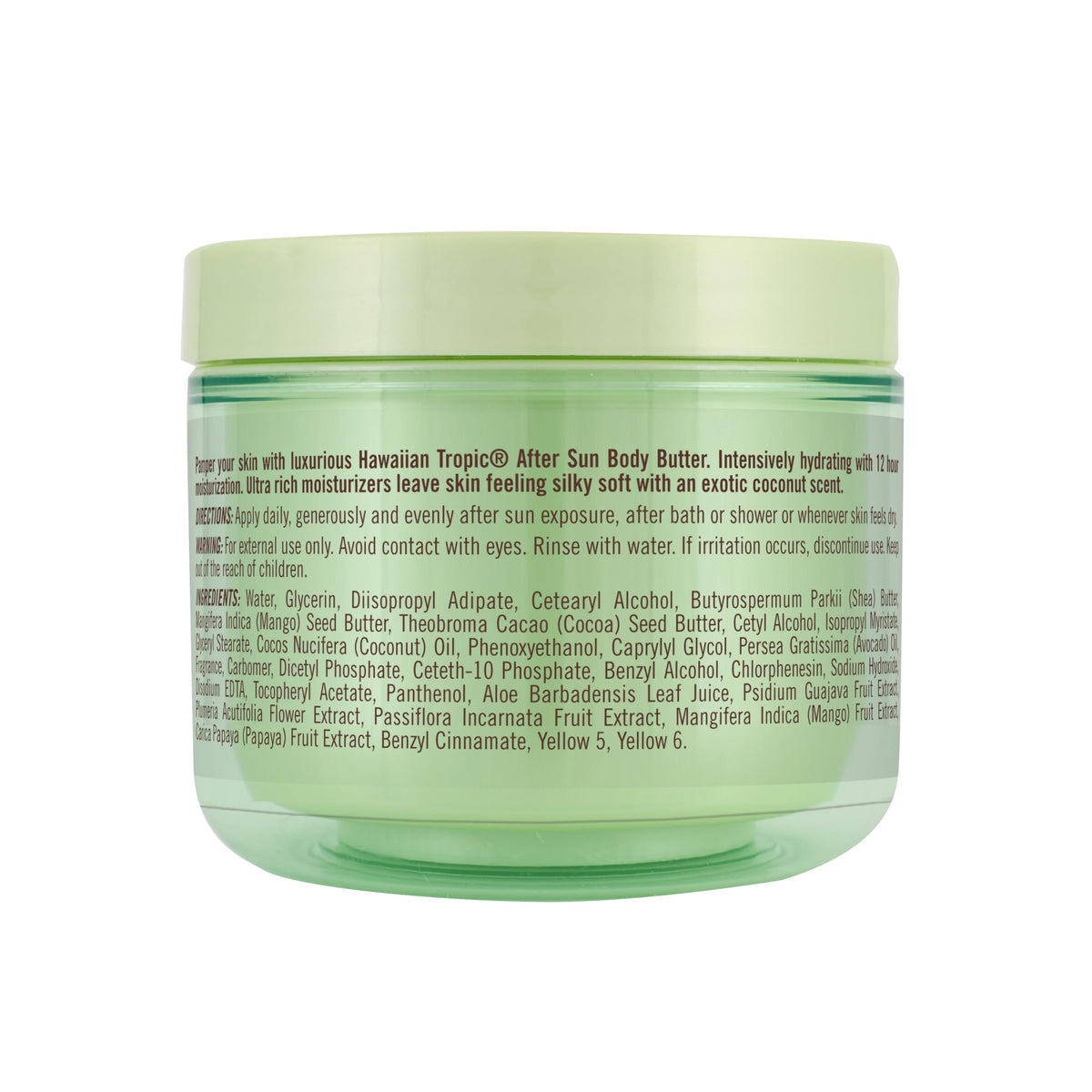 Hawaiian Tropic After Sun Body Butter with Coconut Oil, 8 Oz Hawaiian Tropic