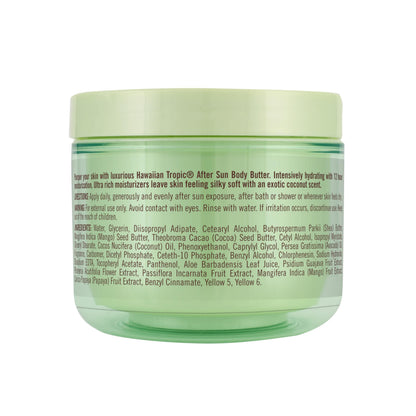 Hawaiian Tropic After Sun Body Butter with Coconut Oil, 8 Oz Hawaiian Tropic