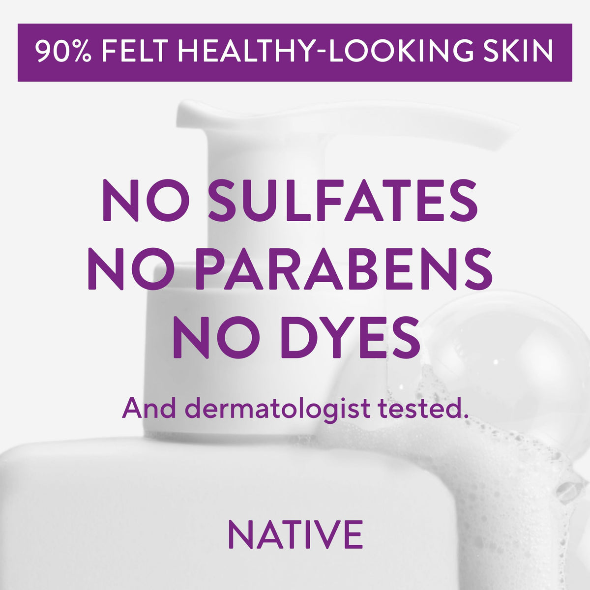 Native Deep Cleansing Facial Cleanser, for Oily to Combination Skin, Sulfate Free, with Salicylic Acid and Eucalyptus, Dermatologist Tested, 12.5 FL Oz Native