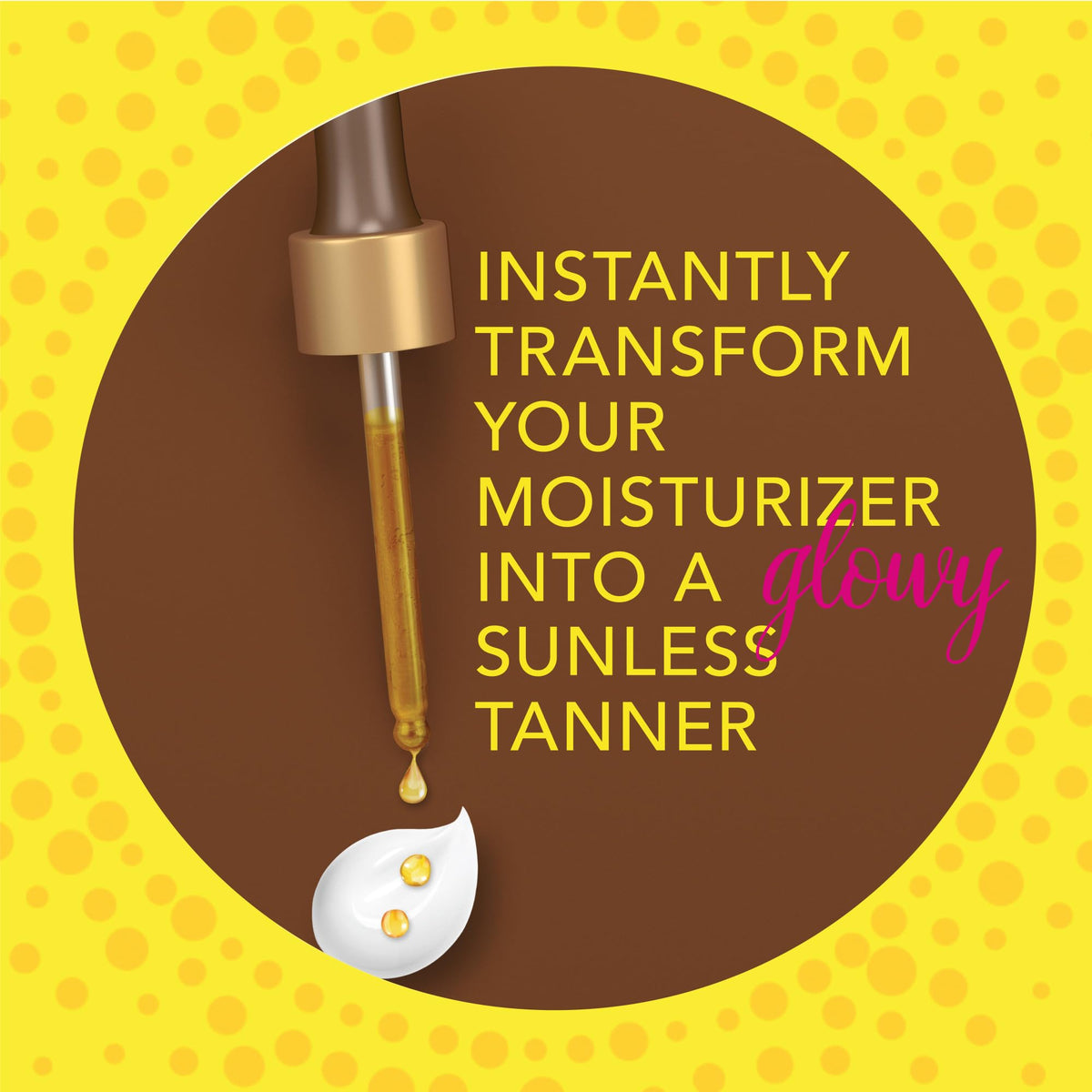 Jergens Natural Glow Tanning Drops, Sunless Self Tanner, Oil Free, 1 fl oz Jergens