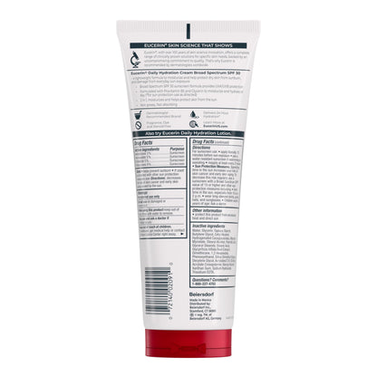 Eucerin Daily Hydration Cream, Broad Spectrum SPF 30, 8 OZ Eucerin