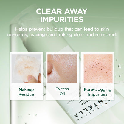 SKIN1004 Tea-Trica BHA Foam, Makeup Remover with Centella Asiatica & Tea Tree, Korean Face Cleanser for Oil & Sebum Balance, Cleansing Foam for Clearing Impurities, Korean Skin Care, 4.22 fl.oz /125ml SKIN1004