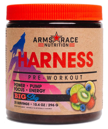 Arms Race Nutrition Harness Pre-Workout, 20 Servings (Big Sky) Arms Race Nutrition buy australia supplements