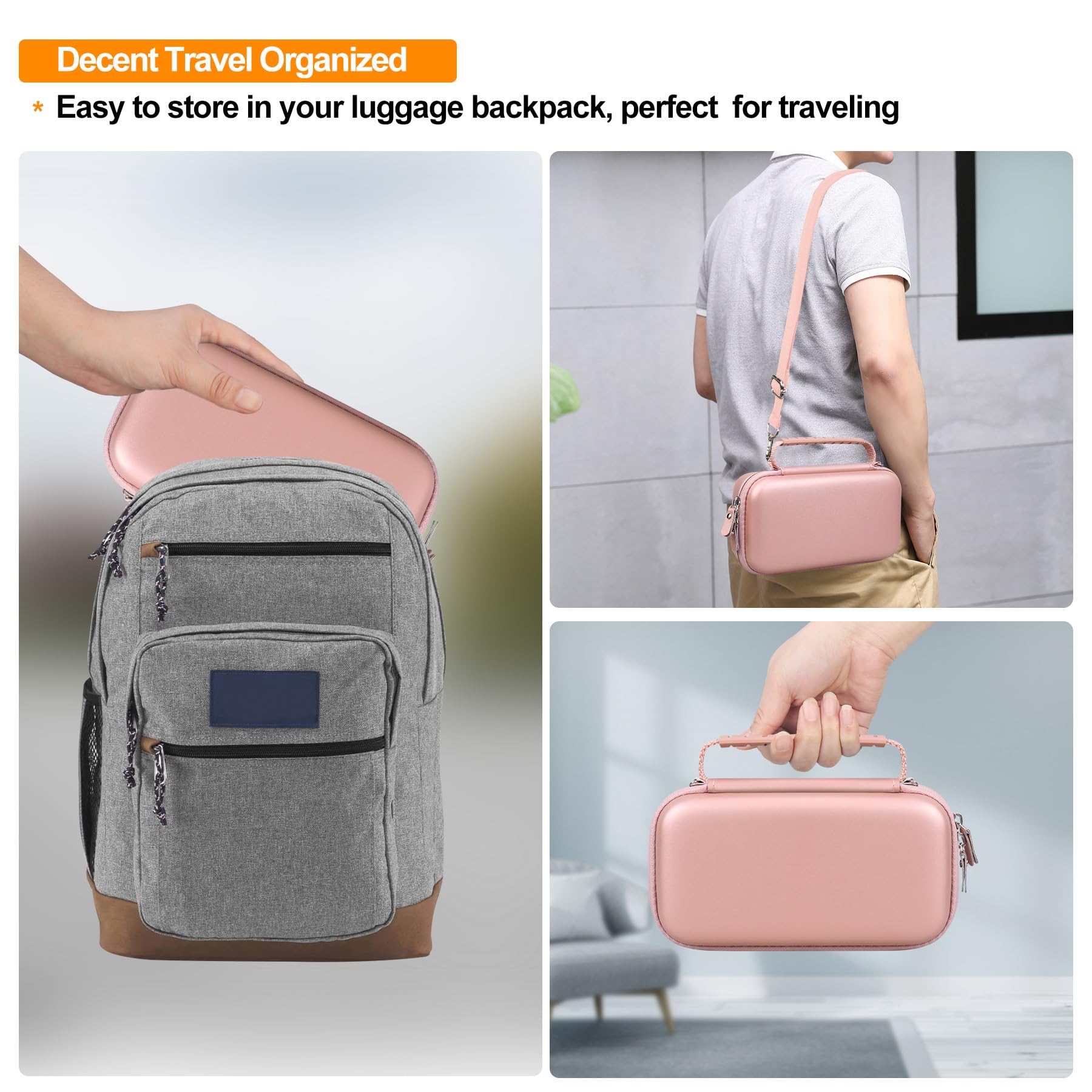 Elonbo Carrying Case Compatible with Portable Handheld Inhaler Nebulizer Machine Elonbo buy australia supplements