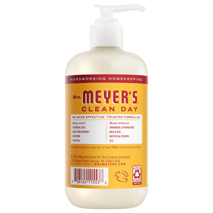 MRS. MEYER'S CLEAN DAY Hand Soap, Clementine Scent, 12.5 Fl Oz Bottle Mrs. MEYER'S