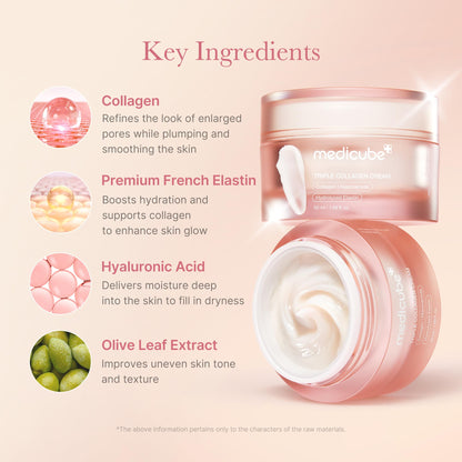 medicube Triple Collagen Cream for Hydrating & Firming medicube