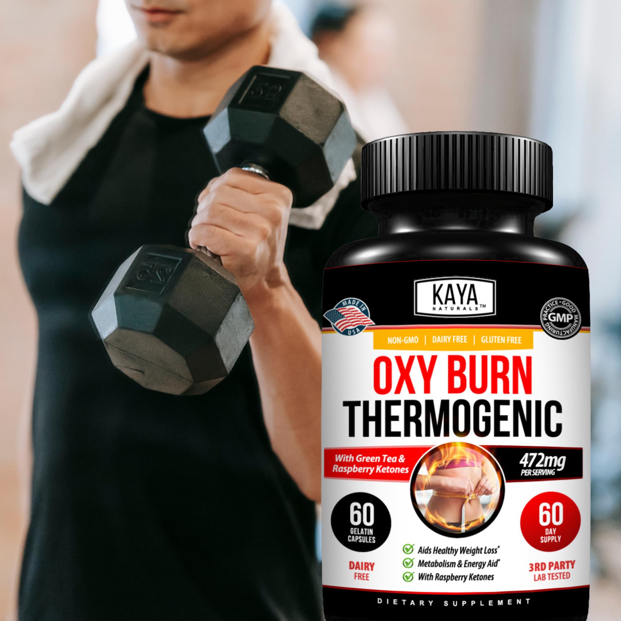 Kaya Naturals Supreme Fat Burner - Weight Loss Pills Women & Men - Appetite Suppressant Supplement - Powerful Thermogenic Diet Pills Kaya Naturals buy australia supplements