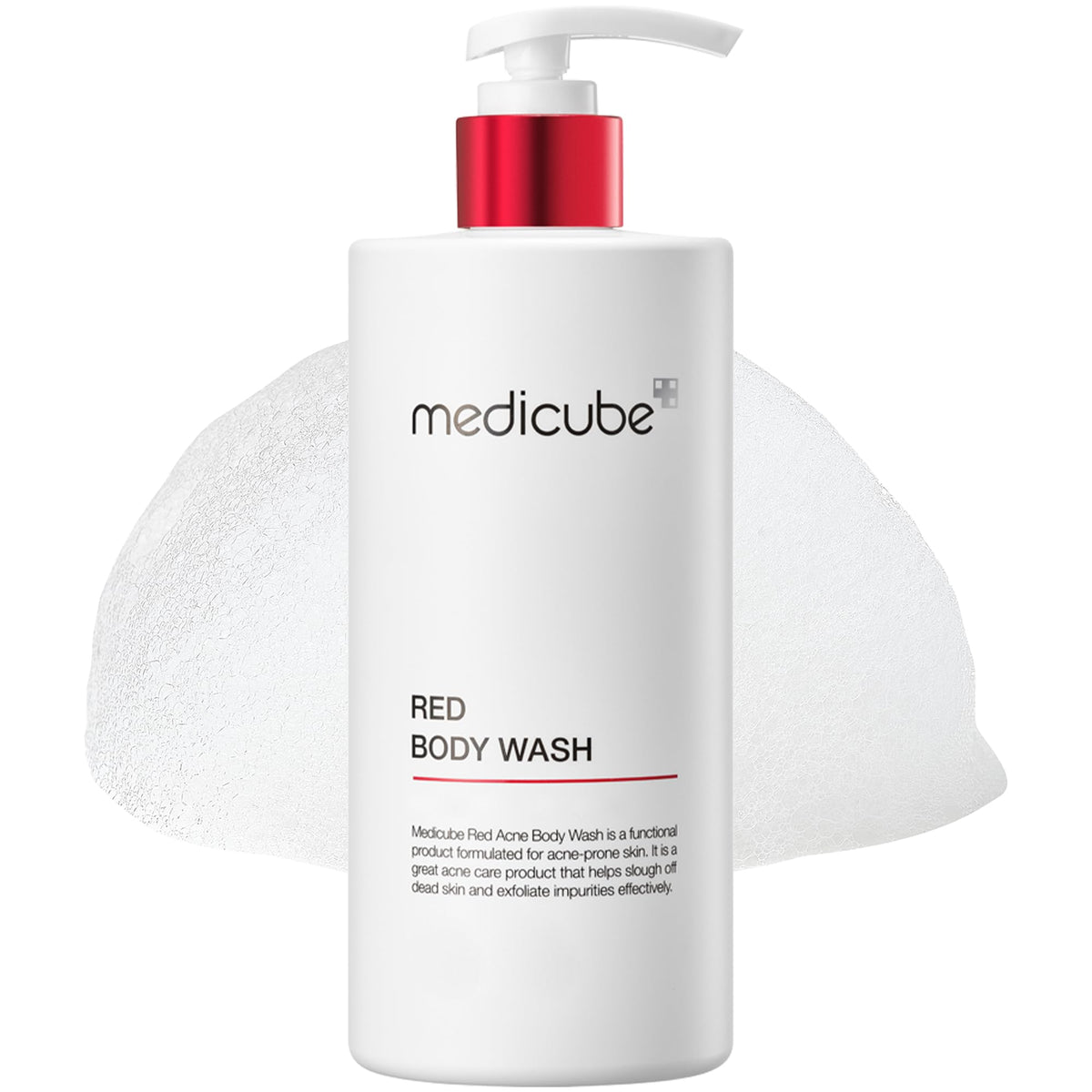 medicube Red Body Wash - Low pH Clarifying Body Wash For Back & Chest medicube