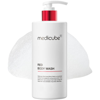 medicube Red Body Wash - Low pH Clarifying Body Wash For Back & Chest medicube
