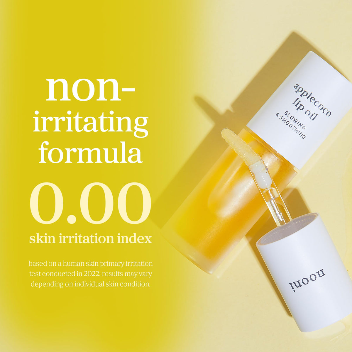 NOONI Korean Lip Oil - Applecoco - Plumping & Hydrating Tinted Lip Gloss NOONI