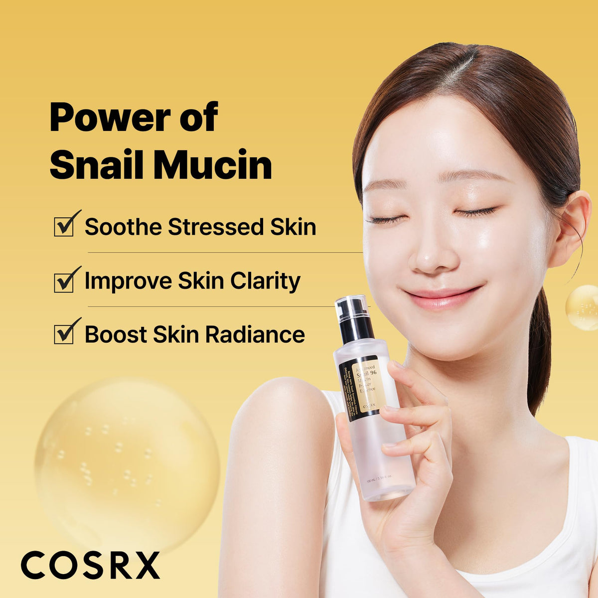 COSRX All About Snail Mucin Korean Skin Care Set, Mini Travel Essentials COSRX