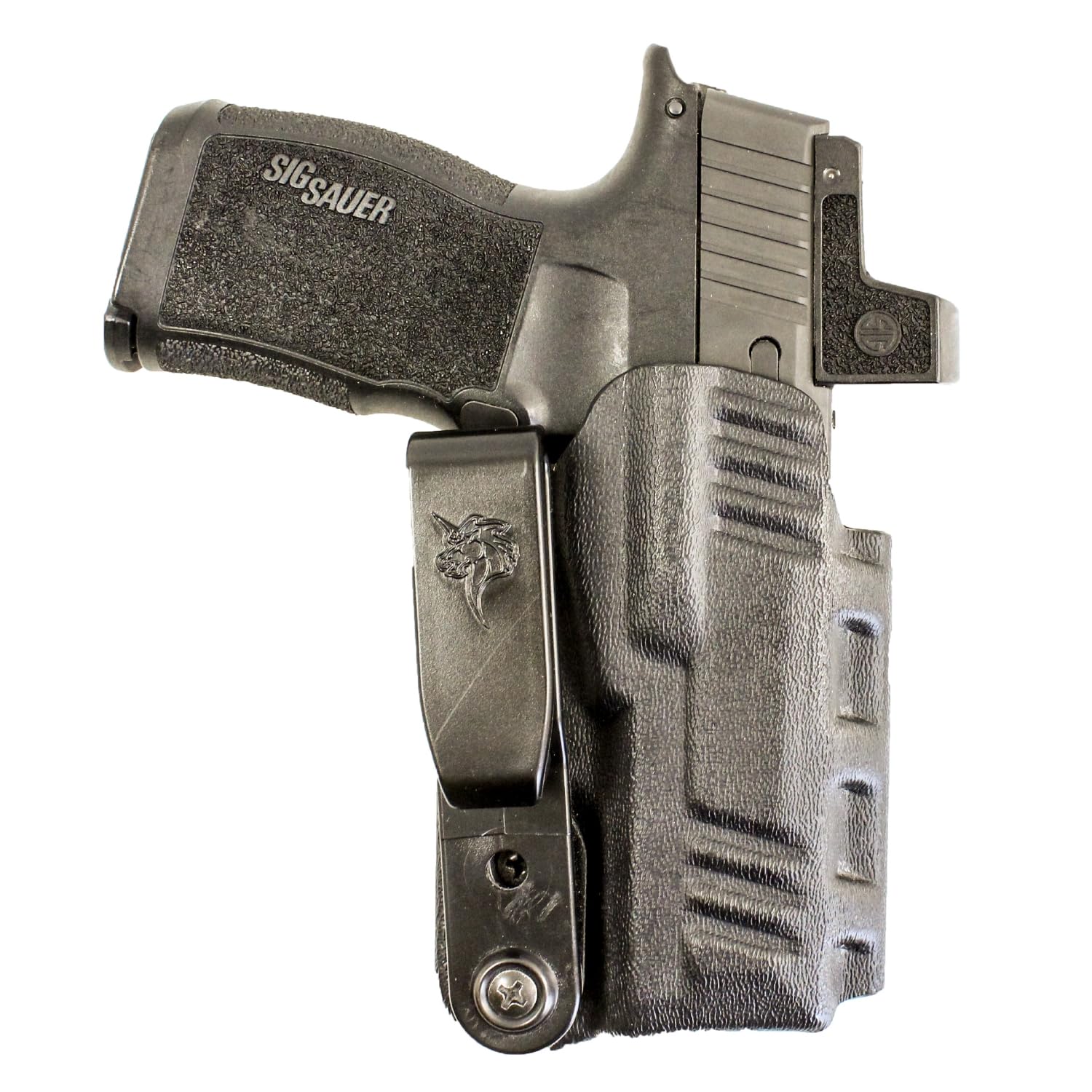 DeSantis Slim-Tuk - IWB Holster for Men and Women, Pistol Holster for Concealed Carry, Suitable for Appendix Wear, Ambidextrous, Made with Kydex, Adjustable Tension, Tuckable 360 C-Clip Gsupps Australia