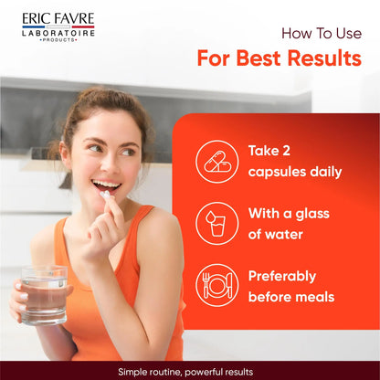 ERIC FAVRE Probiotics for Women Digestive Health – Triple Action with Prebiotics and Postbiotics, Reduces Bloating & Gas ERIC FAVRE