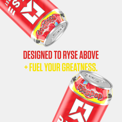 RYSE Fuel Energy Drink - Variety Pack - Sugar Free, Gluten Free & Vegan - 200mg Natural Caffeine, Taurine & Choline for Focus & Energy - No Artificial Colors - 16 fl oz Cans (12-Pack)