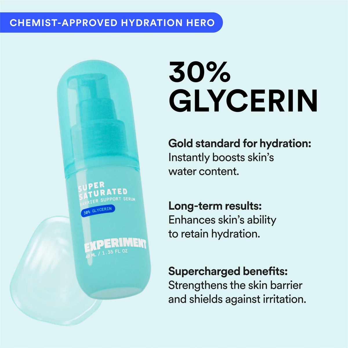 Experiment Super Saturated Ultra Hydrating Barrier Serum - 1.35 fl oz Experiment